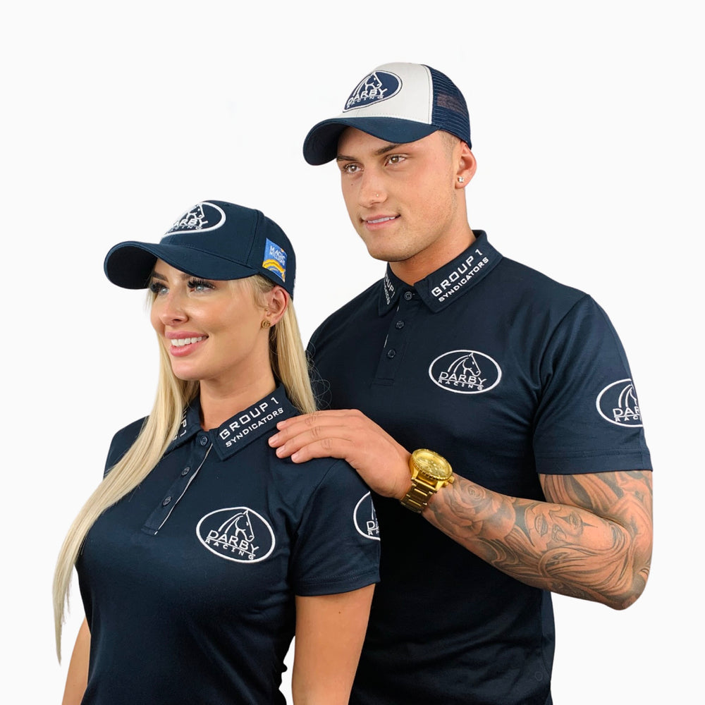 
                  
                    DARBY RACING POLO MENS - NAVY
                  
                