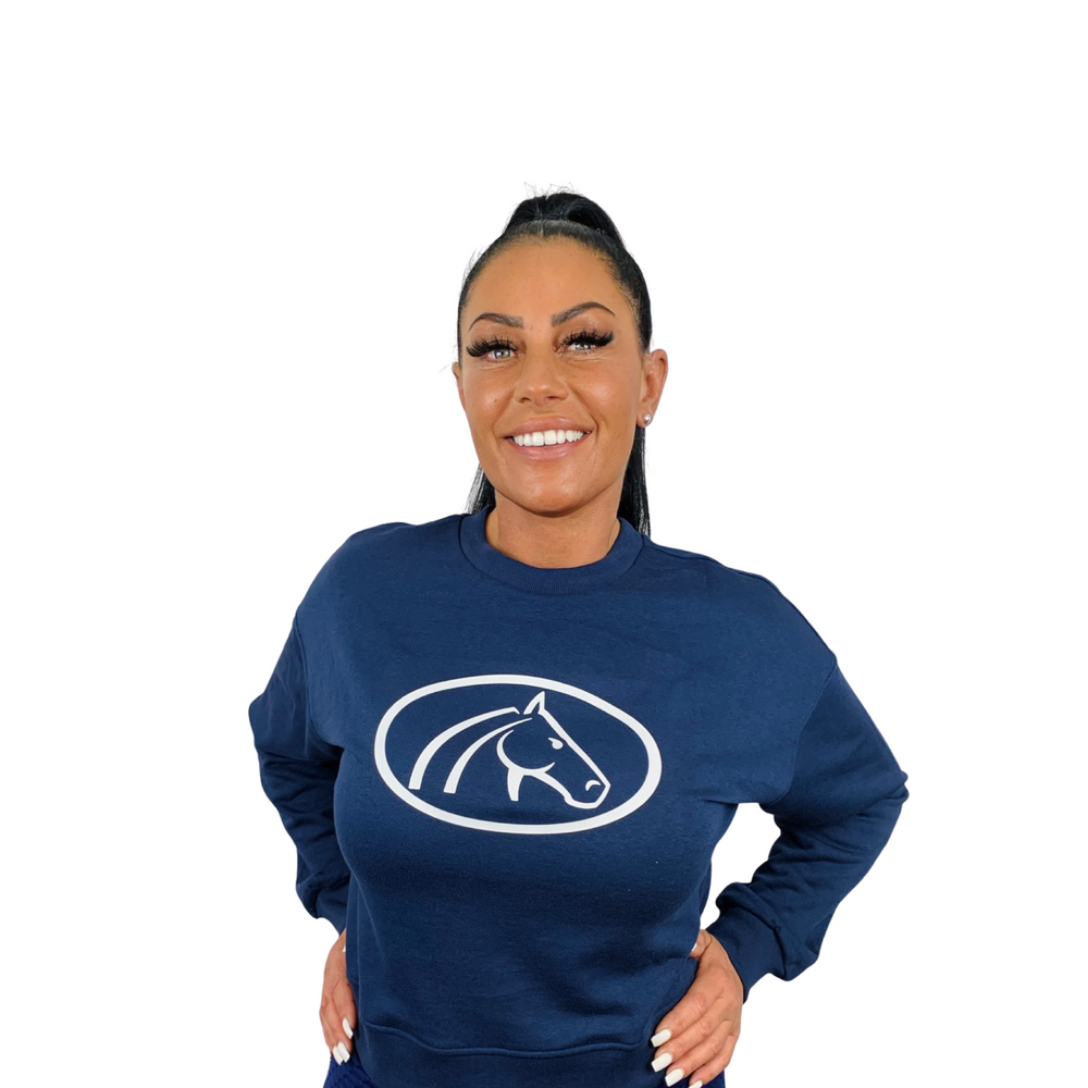 *NEW* DARBY SIGNATURE SWEATER LADIES - NAVY