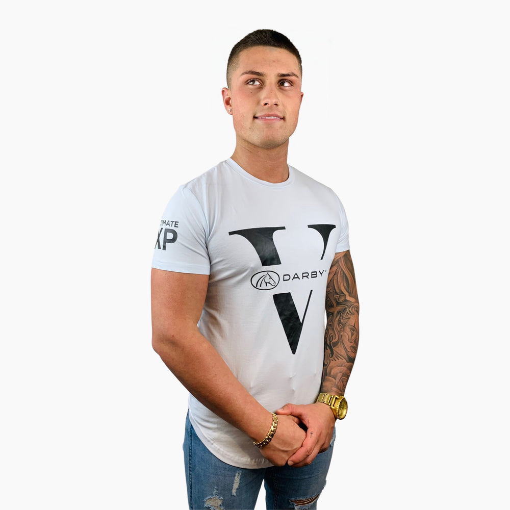 'THE VICTORY' TEE MENS - WHITE (Slim fit)