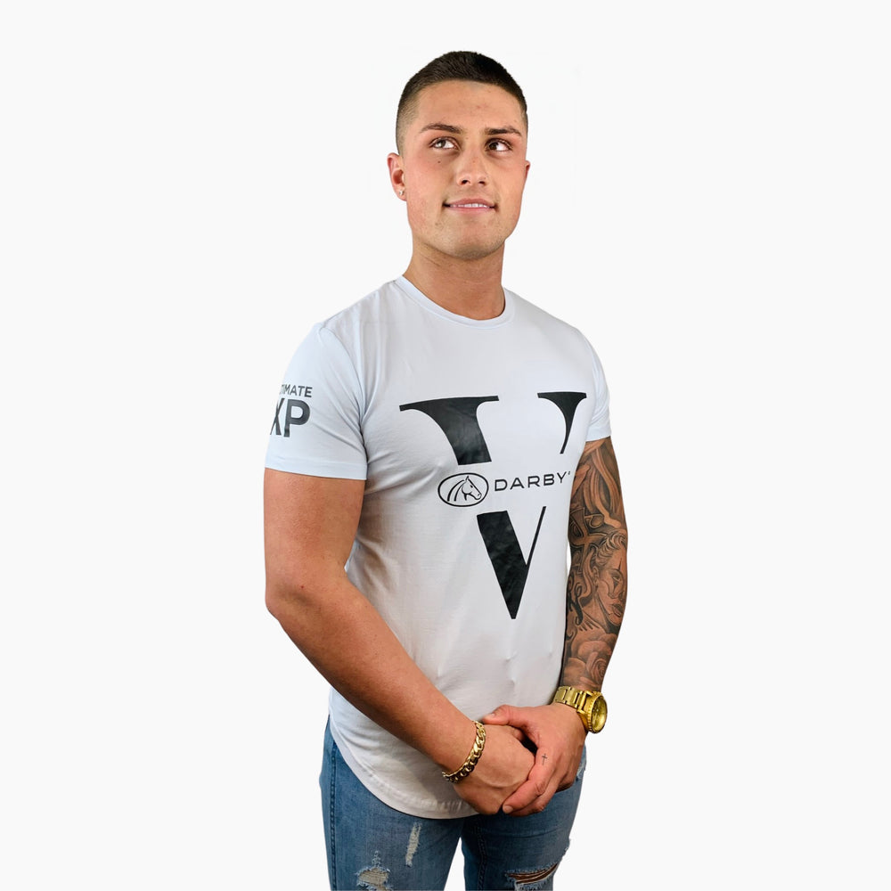 
                  
                    'THE VICTORY' TEE MENS - WHITE (Slim fit)
                  
                